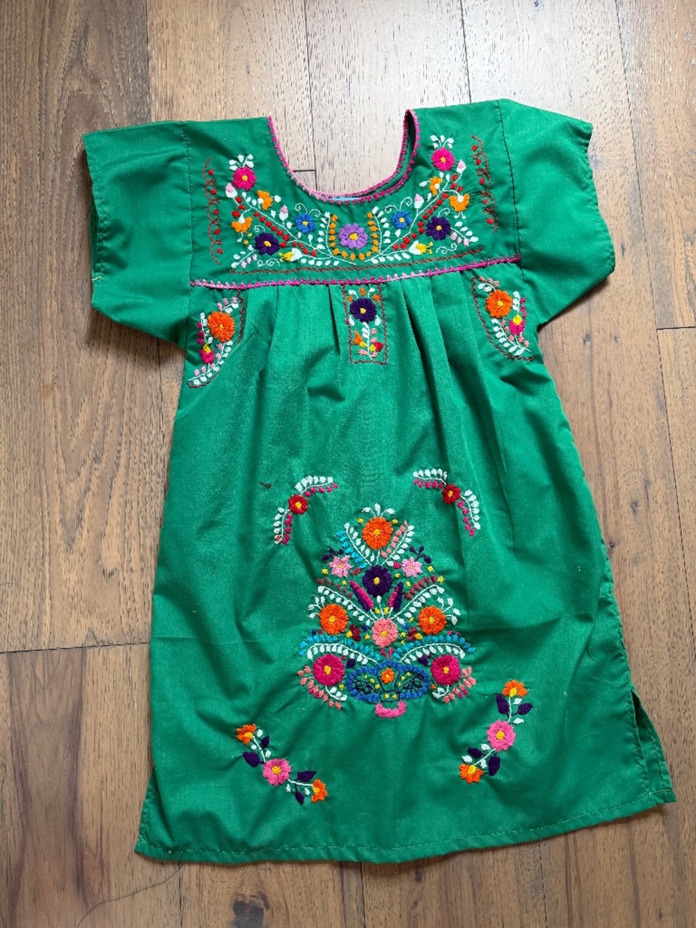 Maki Hand Embroidered Dress, Women's Small